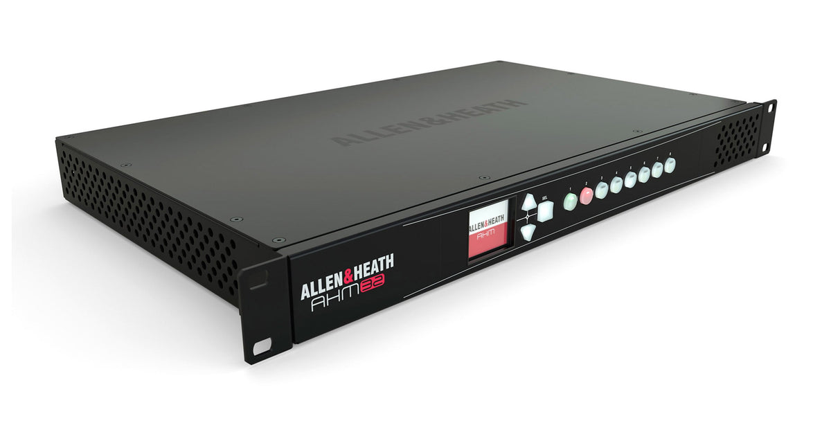 Allen & Heath AHM-32 1RU 32x32 Audio Matrix Processor 12x12 Local
