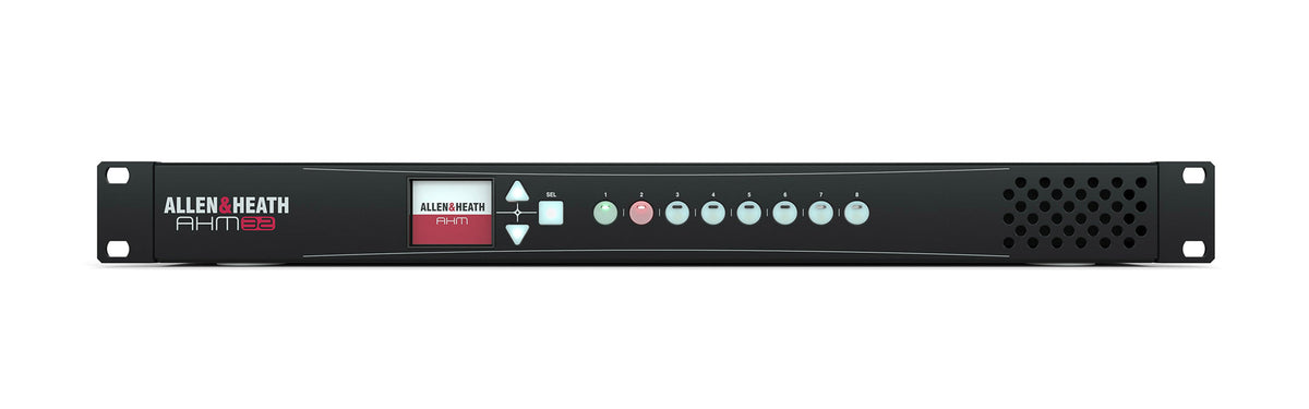 Allen & Heath AHM-32 1RU 32x32 Audio Matrix Processor 12x12 Local, view 3