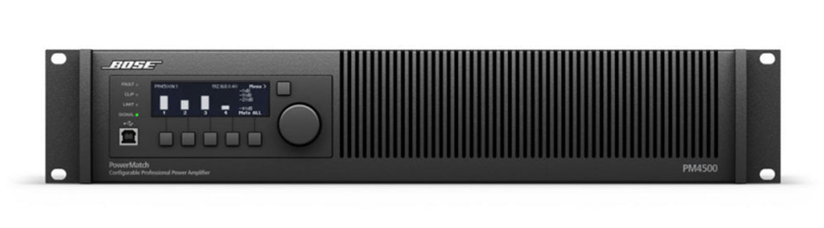 Bose PM4500N, Power Match PM4500N Configurable Amplifier Network