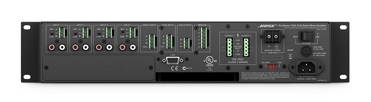 Bose DXA 2120, Free Space Digital Mixer and Amplifier, view 5