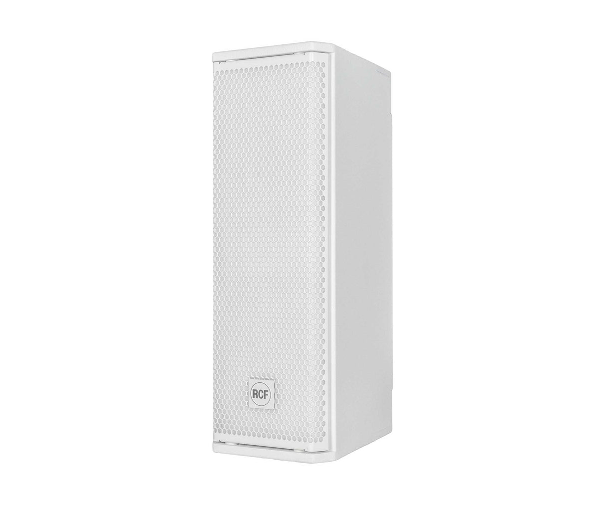 RCF NXL14-A-W White Compact Active Dual 6" 2-Way Point Column Speaker