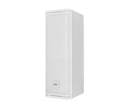 RCF NXL14-A-W White Compact Active Dual 6" 2-Way Point Column Speaker