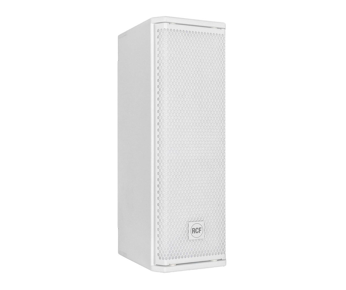 RCF NXL14-A-W White Compact Active Dual 6" 2-Way Point Column Speaker, view 3