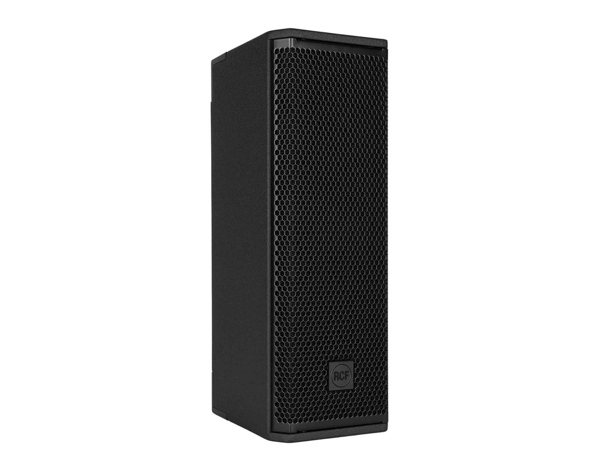 RCF NXL14-A Black Compact Active Dual 6" 2-Way Point Column Speaker, view 3