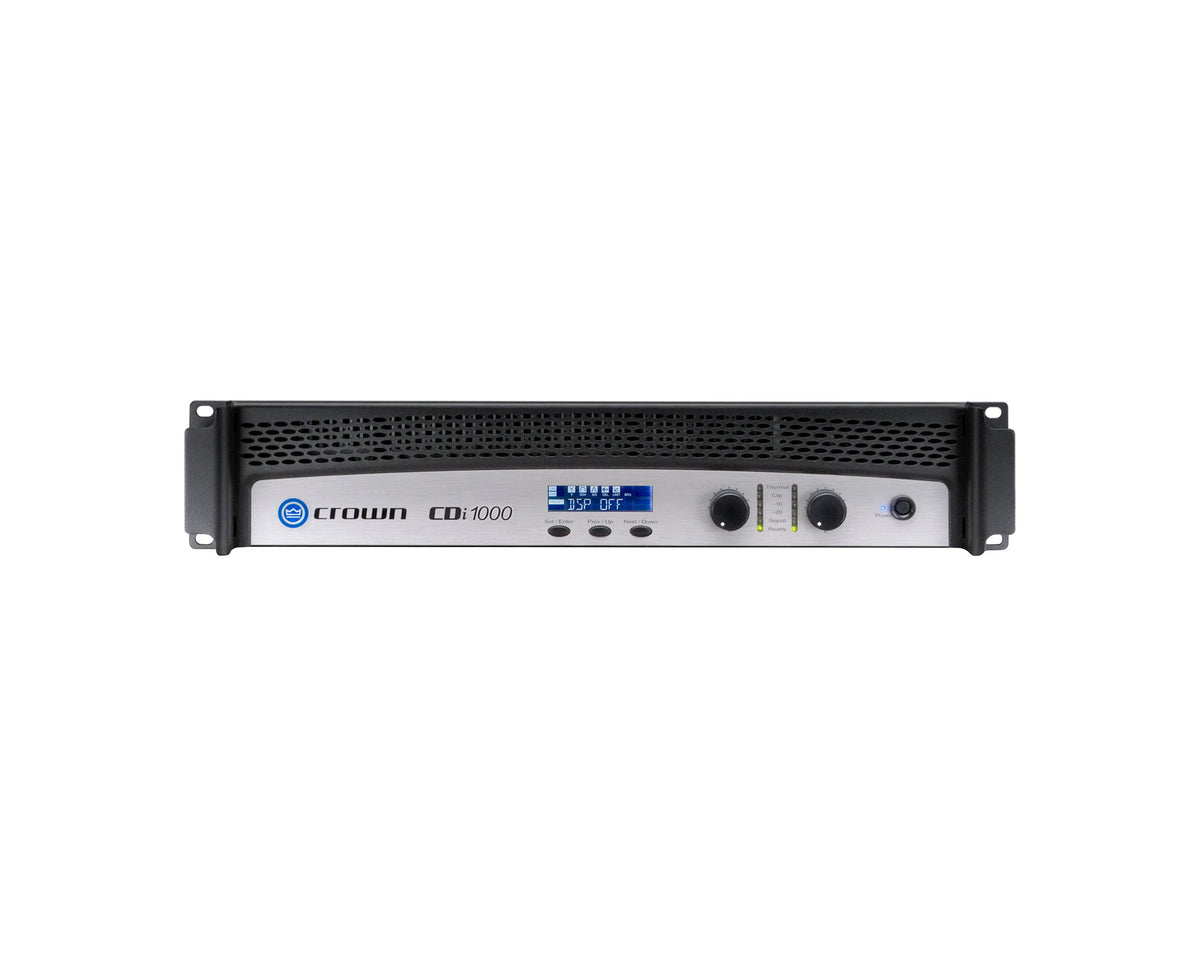 Crown CDI-1000 Two-Channel Power Amplifier - 500 Watt, view 2