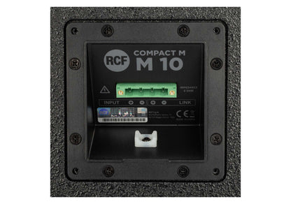 RCF COMPACT M 10 Series Two-Way Professional Speakers - Black, view 5