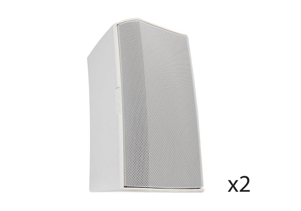 QSC AD-S6T-WH Acoustic Design Series 6.5" 2-Way 150W Surface-Mount - Pair