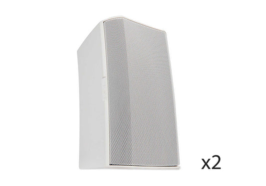 QSC AD-S6T-WH Acoustic Design Series 6.5" 2-Way 150W Surface-Mount - Pair