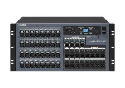 Yamaha Rio3224 D3, 32x16 Dante I/O Rack with 8 AES EBU Outputs, view 3