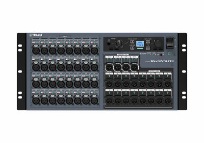 Yamaha Rio3224 D3, 32x16 Dante I/O Rack with 8 AES EBU Outputs, view 2