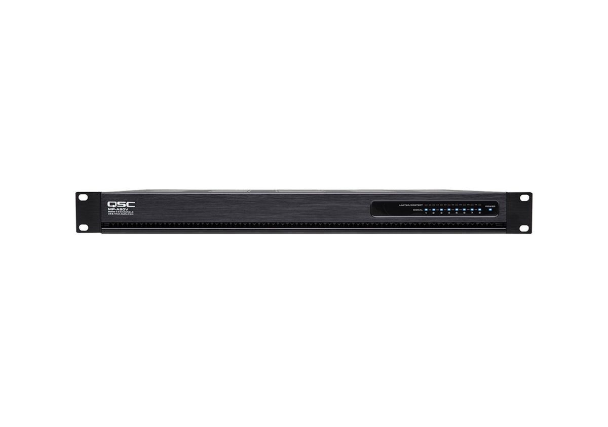 QSC MP-A80V Multi-Channel Amplifier - 8-Channel
