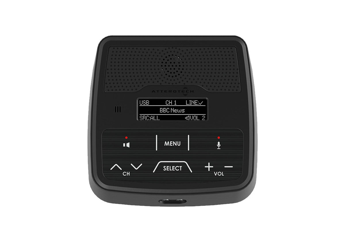 QSC unDNEMO Attero Tech Dante Networked Audio Monitor, view 2