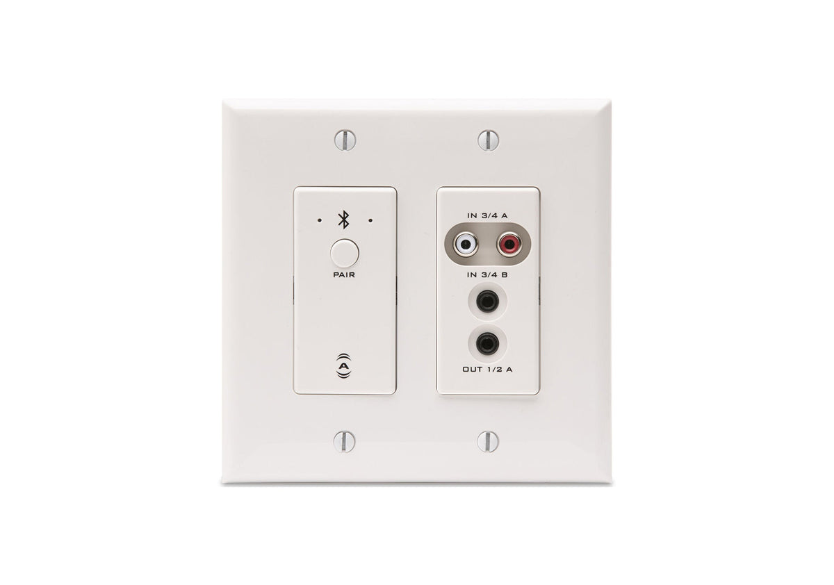 QSC unD6IO-BT, Attero Tech Dante Networked Audio Wall Plate