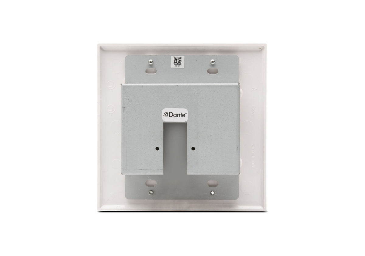 QSC unD6IO-BT, Attero Tech Dante Networked Audio Wall Plate, view 2