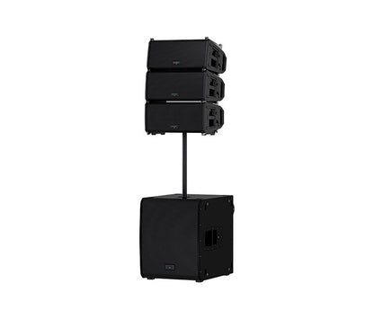 QSC LA108, 2-Way 8-Inch Powered Line Array Loudspeaker, view 12
