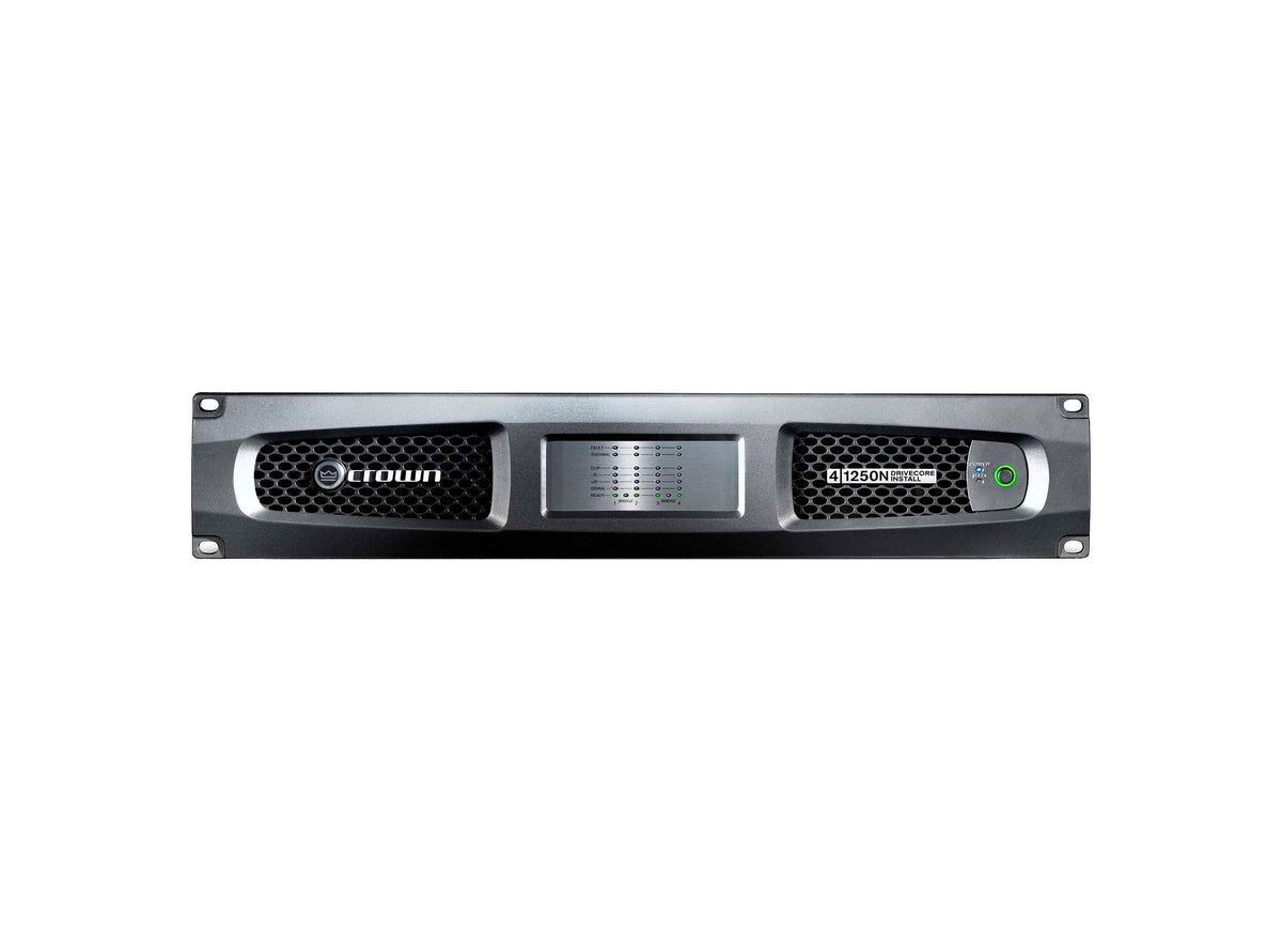 Crown Audio DCI4X1250N 4-Channel DriveCore Install Network Amp w/ BLU