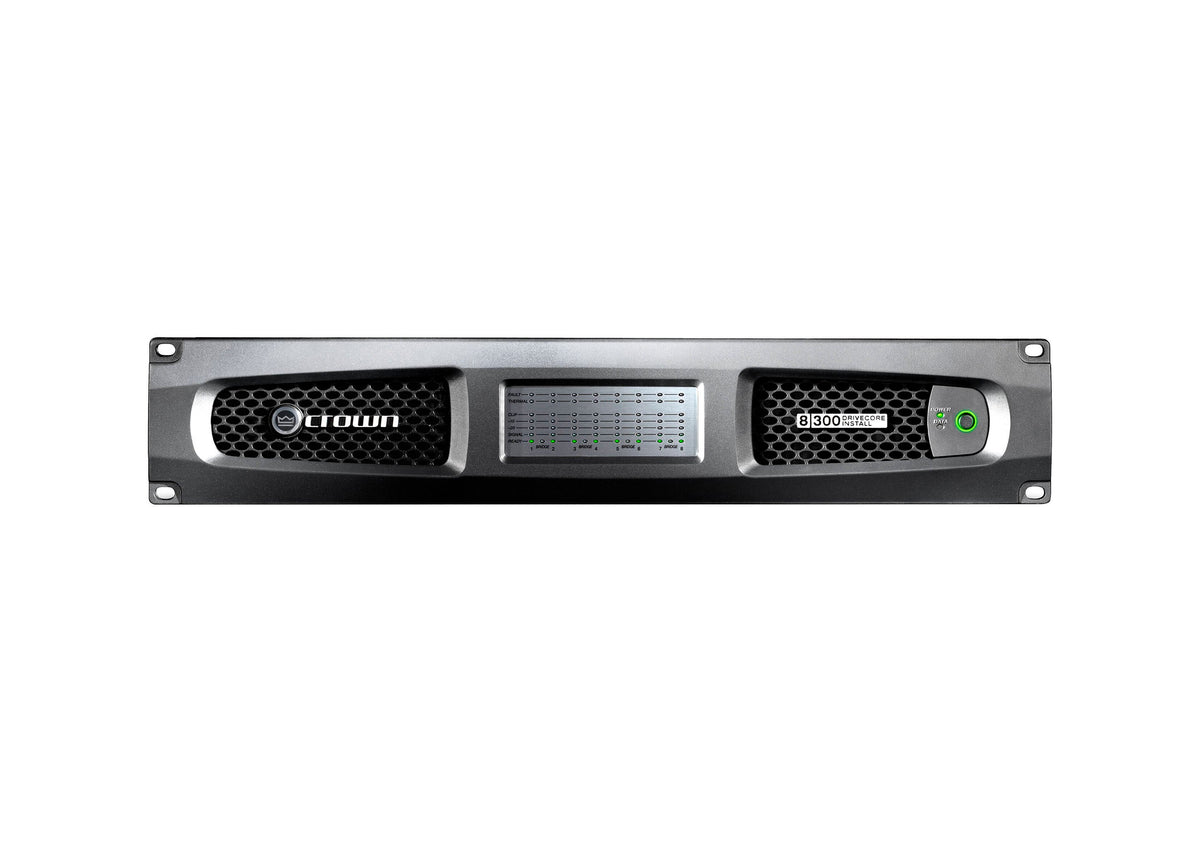 Crown Audio DCI8X300 8-Channel DriveCore Install Analog Series Amp - 3