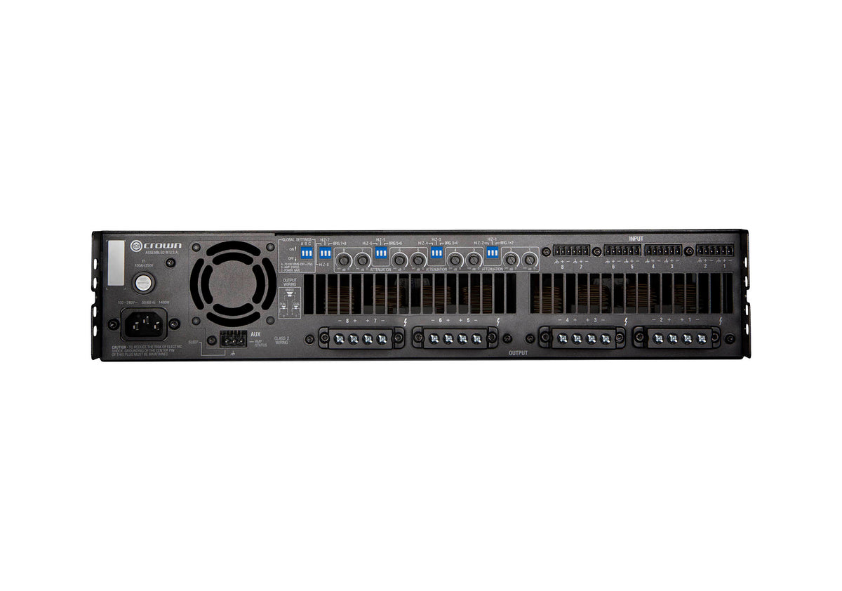 Crown Audio DCI8X300 8-Channel DriveCore Install Analog Series Amp - 3, view 2