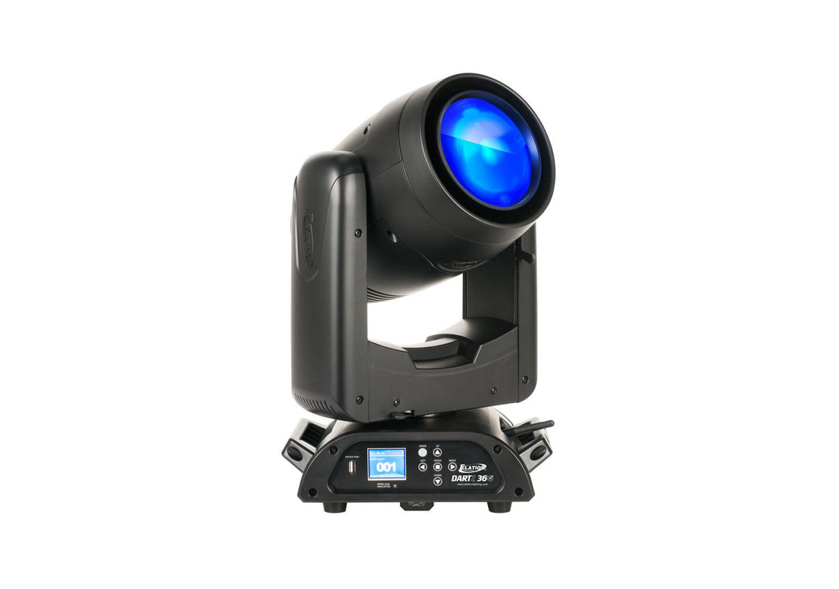 Elation DARTZ 360 Compact RGB Beam Moving Head with 360 Pan/Tilt, view 3