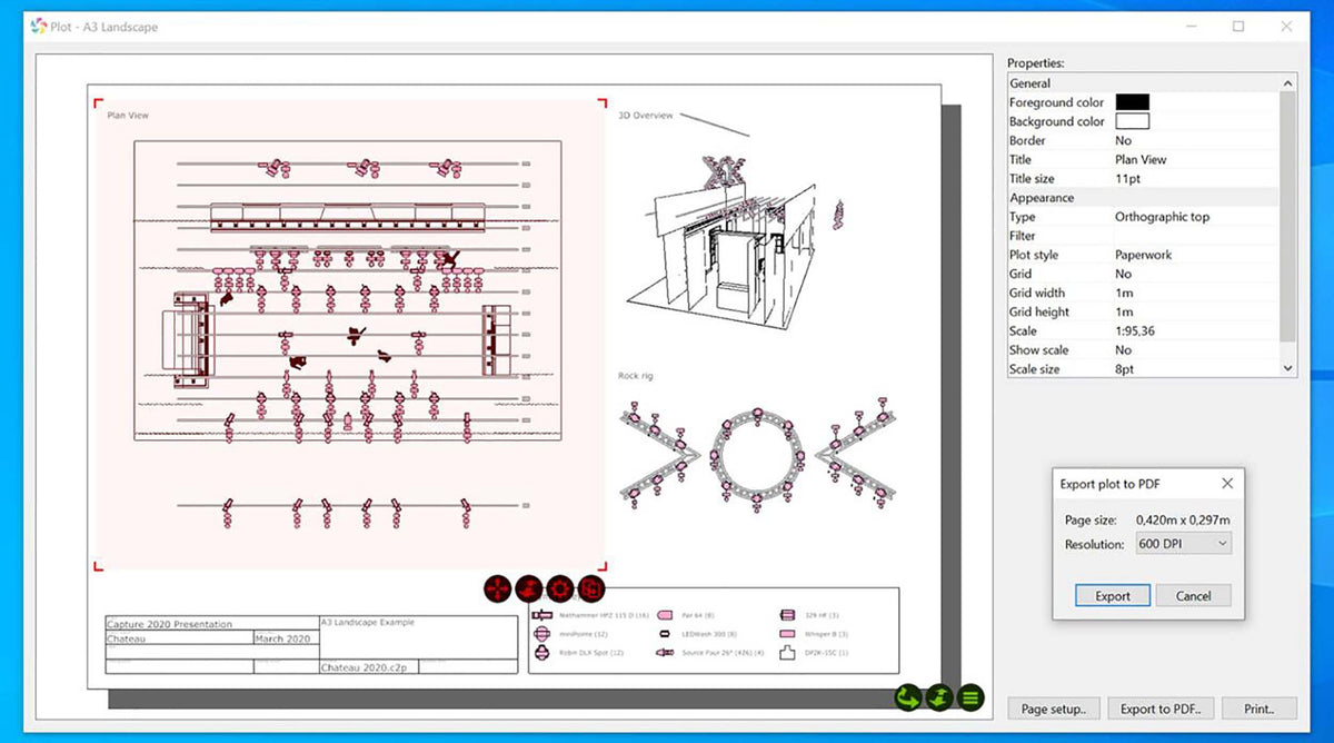 Elation CAP984, Capture Symphony Visualization Software, view 2