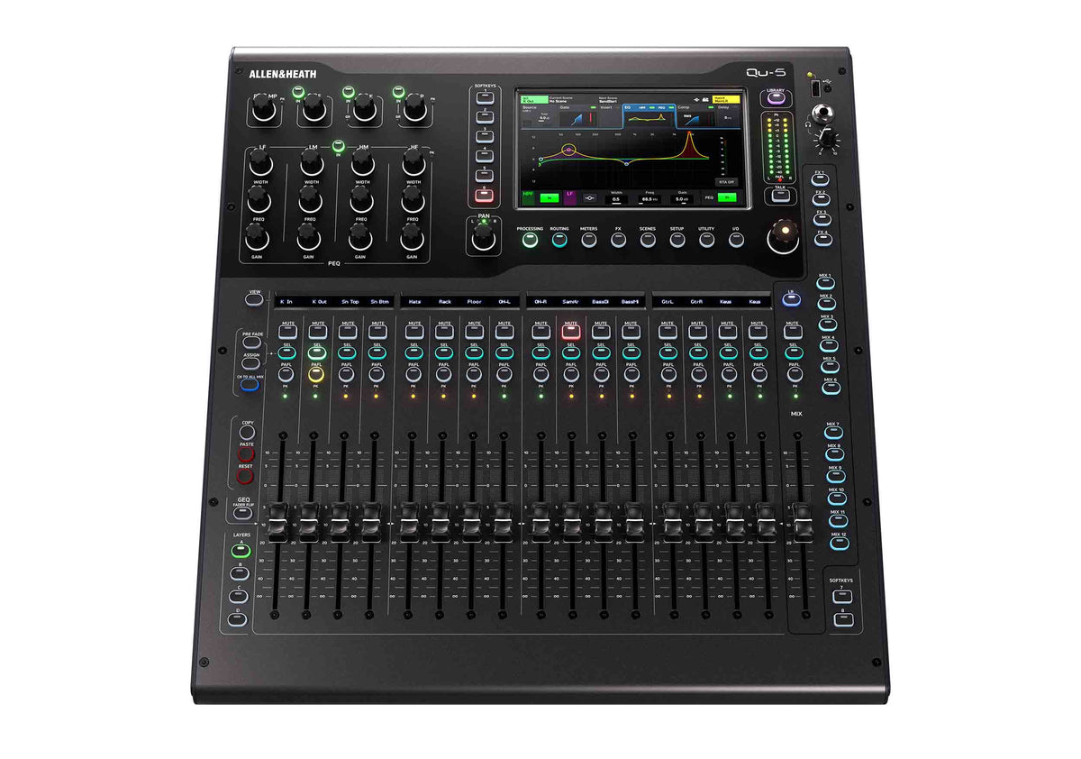 Allen & Heath Qu-5/Qu-5D Digital Mixer 38 Input / 24 output - 96kHz, view 2