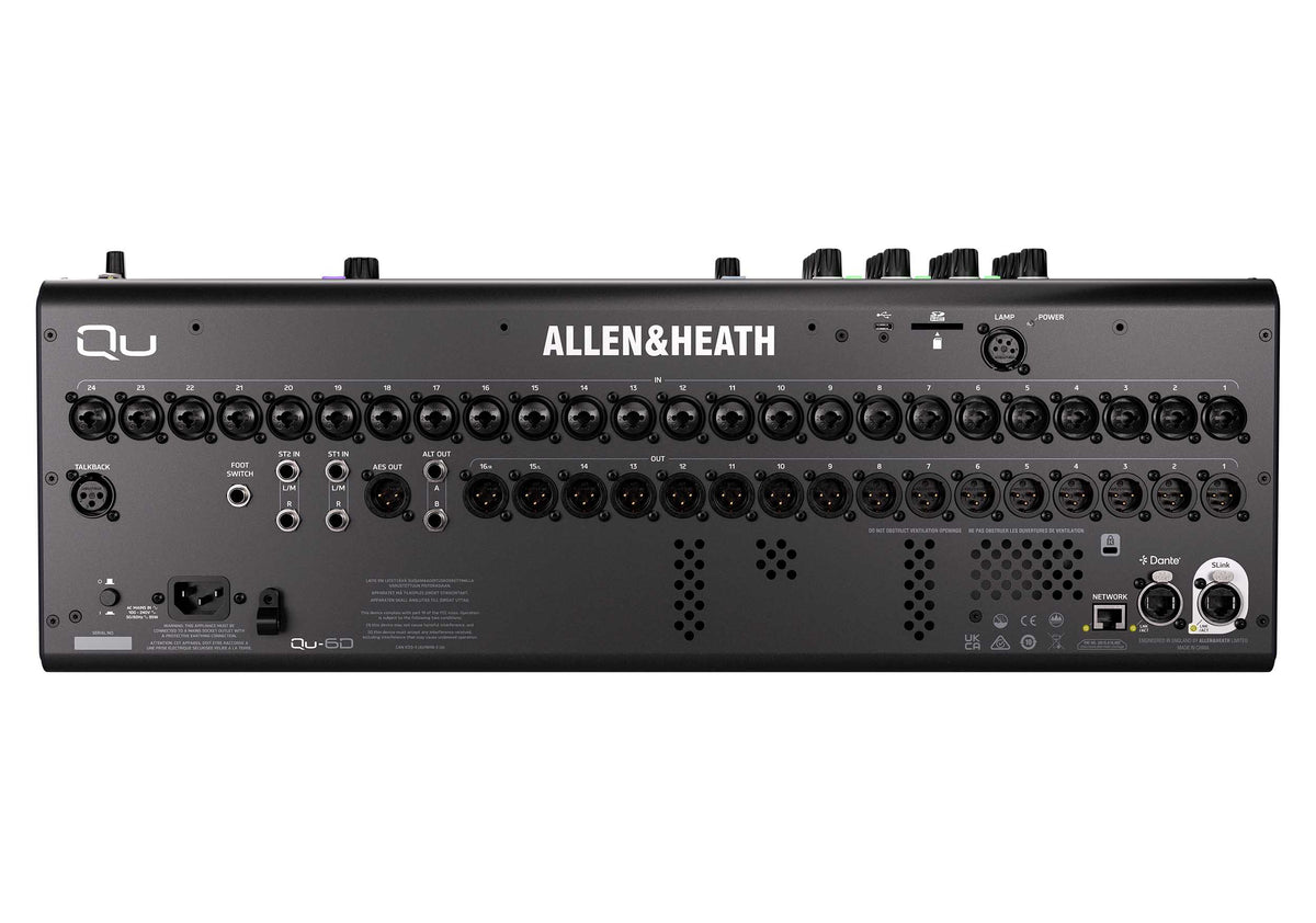 Allen & Heath Qu-6/Qu-6D Digital Mixer 38 input / 24 output - 96kHz, view 8