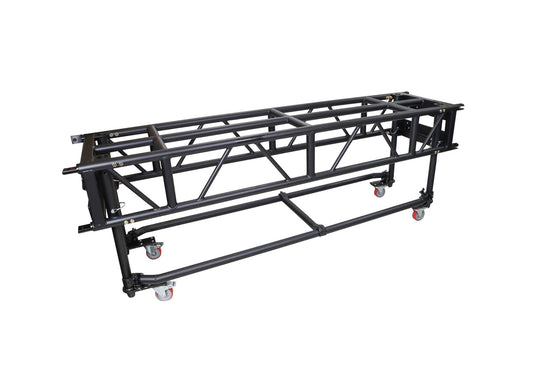 ProX XT-PRERIG8FTBLK Black Pre-Rig Truss Segment w/ Removable Rolling