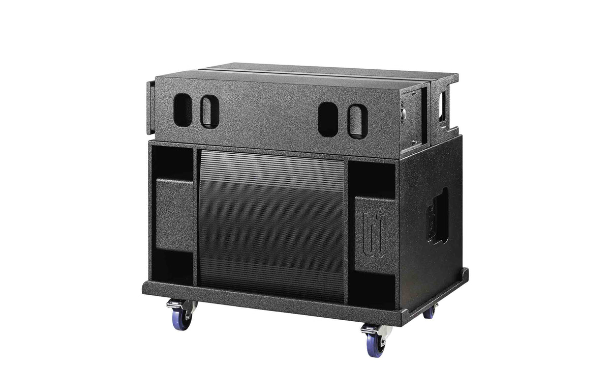 BASSBOSS SUBLIM8 MK3 Column PA Speaker with 18-Inch Subwoofer - Black, view 2