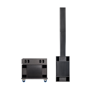 BASSBOSS SUBLIM8 MK3 Column PA Speaker with 18-Inch Subwoofer - Black, view 8