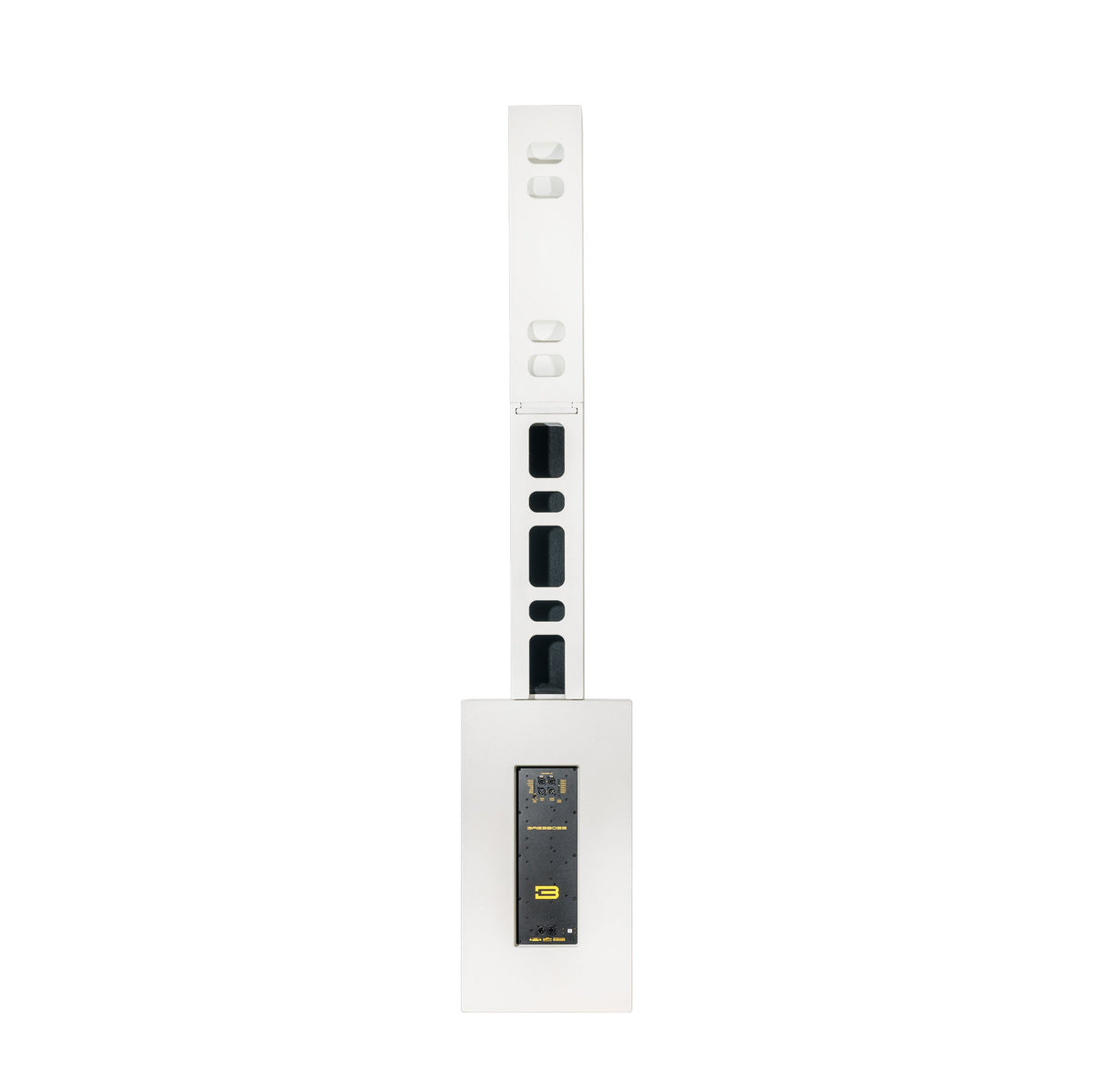 BASSBOSS SUBLIM8 MK3 Column Speaker w/ 18" Sub w/ Wheel Cart - White, view 5