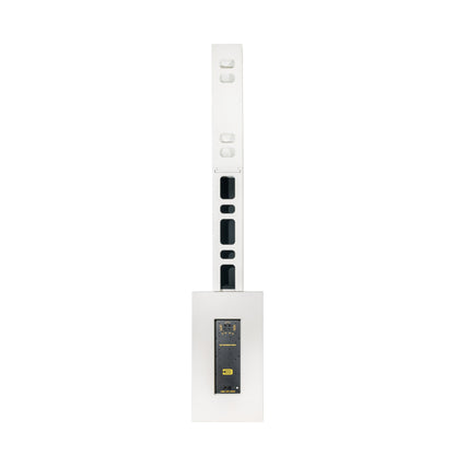 BASSBOSS SUBLIM8 MK3 Column Speaker w/ 18" Sub w/ Wheel Cart - White, view 5