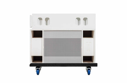 BASSBOSS SUBLIM8 MK3 Column Speaker w/ 18" Sub w/ Wheel Cart - White, view 7