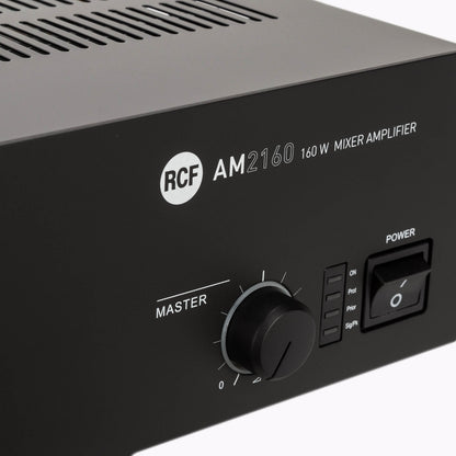 RCF AM2160 4-Input Digital Mixer Amplifier, 4 Ohm/70/100V - 320 W, view 6