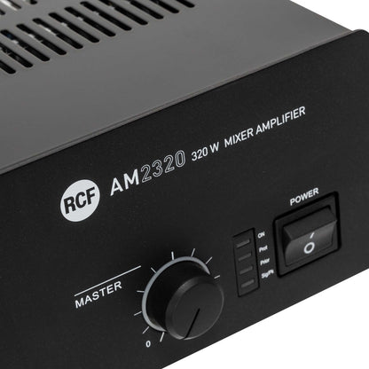 RCF AM2320 5-Input Digital Mixer/ Amplifier, 4 Ohm/70/100V - 160 W, view 6
