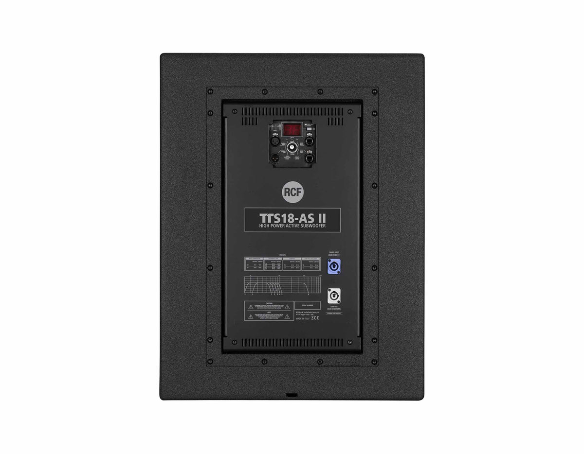 RCF TTS18-AS-II 18-Inch High-Power Active Subwoofer - 2800 Watt, view 4