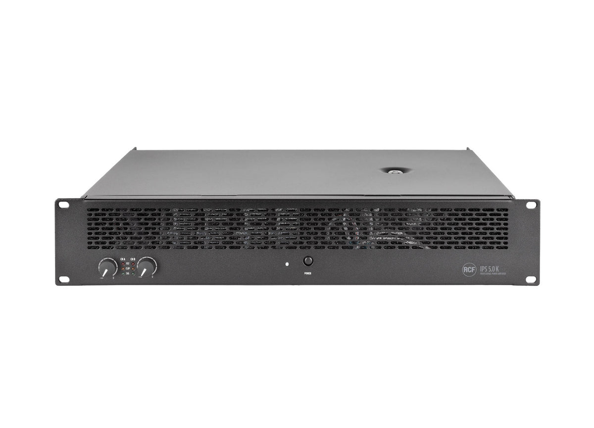 RCF IPS 5.0K Two-Channel Professional Power Amplifier - 2 x 2600 Watt