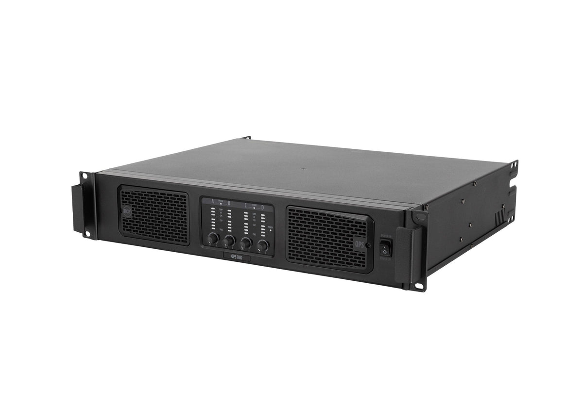 RCF QPS 10K Four Channels Professional Power Amplifier - 4 x 2500 Watt, view 2