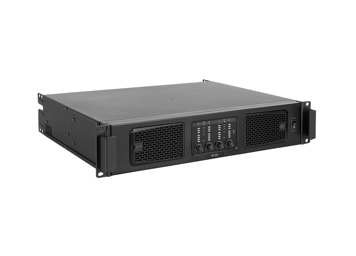 RCF QPS 10K Four Channels Professional Power Amplifier - 4 x 2500 Watt, view 3