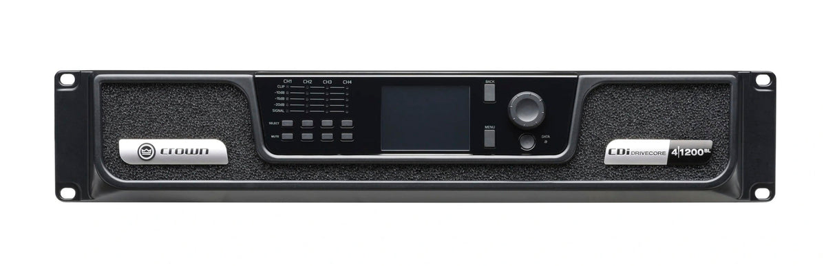 Crown CDI4X1200BL 4-Channel Drive Core Series Power Amp w/ BLU link, view 3