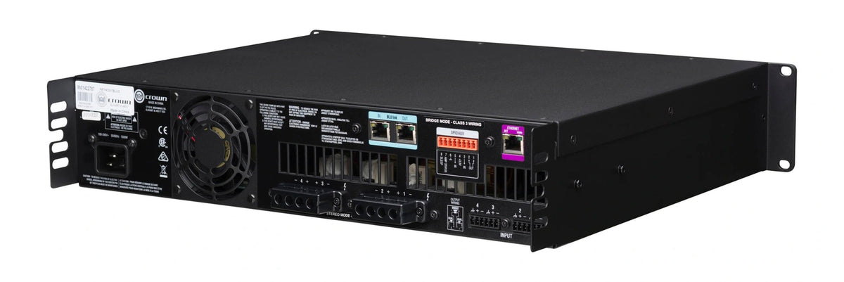 Crown CDI4X1200BL 4-Channel Drive Core Series Power Amp w/ BLU link, view 5