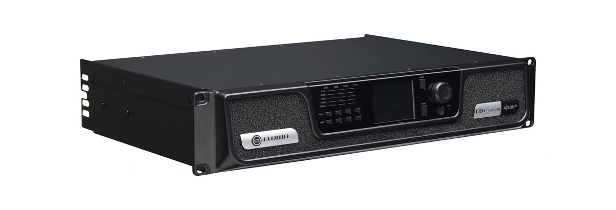 Crown CDI4X300BL 4-Channel Drive Core Series Power Amp w/ BLU link, view 2