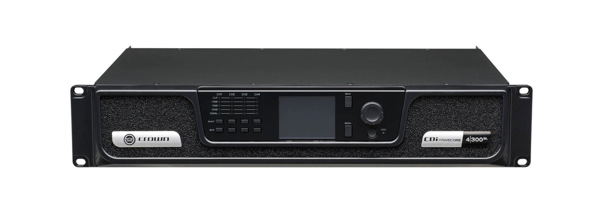 Crown CDI4X300BL 4-Channel Drive Core Series Power Amp w/ BLU link, view 3