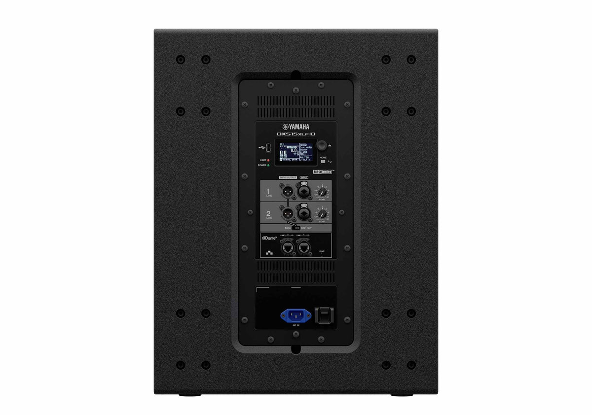 Yamaha DXS15XLF-D 15" Two-Way Powered Subwoofer, Dante Equipped, view 5