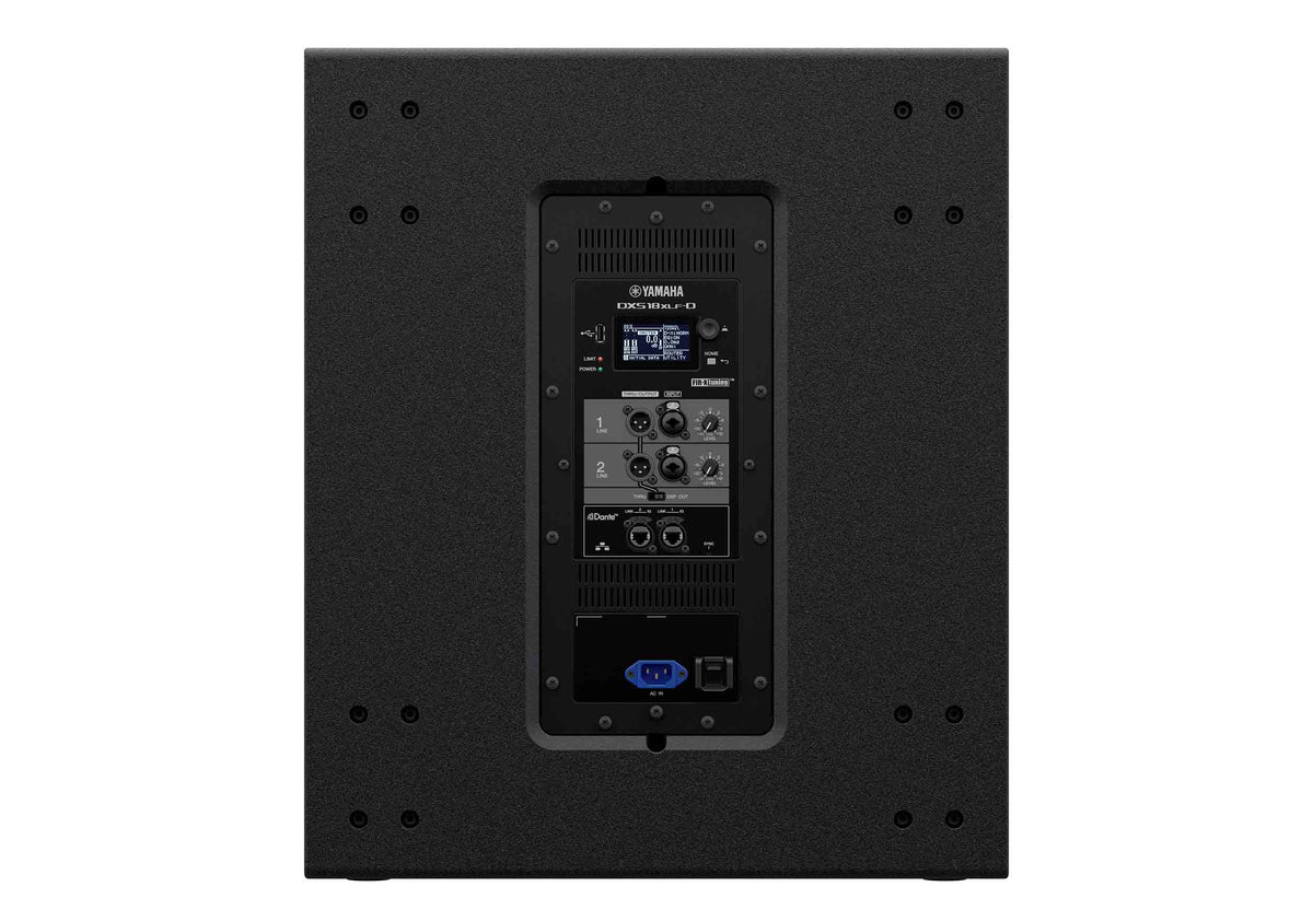 Yamaha DXS18XLF-D 18" Two-Way Powered Subwoofer, Dante Equipped, view 5