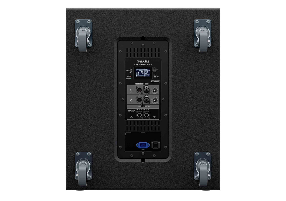 Yamaha DXS18XLF-D 18" Two-Way Powered Subwoofer, Dante Equipped, view 6