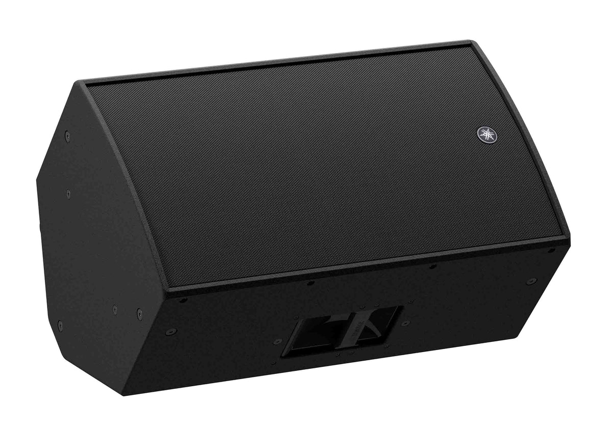 Yamaha DZR15-D 15" Two-Way Powered LoudSpeaker, Dante Equipped - Black, view 4