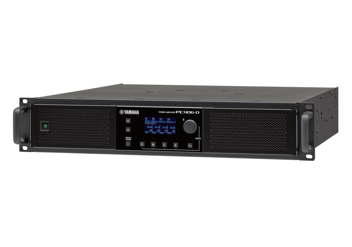 Yamaha PC406-D Class-D Power Amplifier with Dante Input / Output, view 3