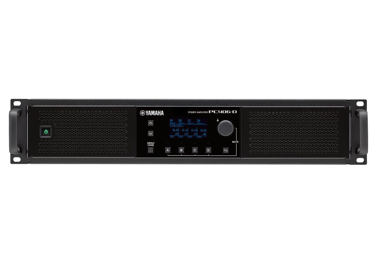 Yamaha PC406-D Class-D Power Amplifier with Dante Input / Output, view 4