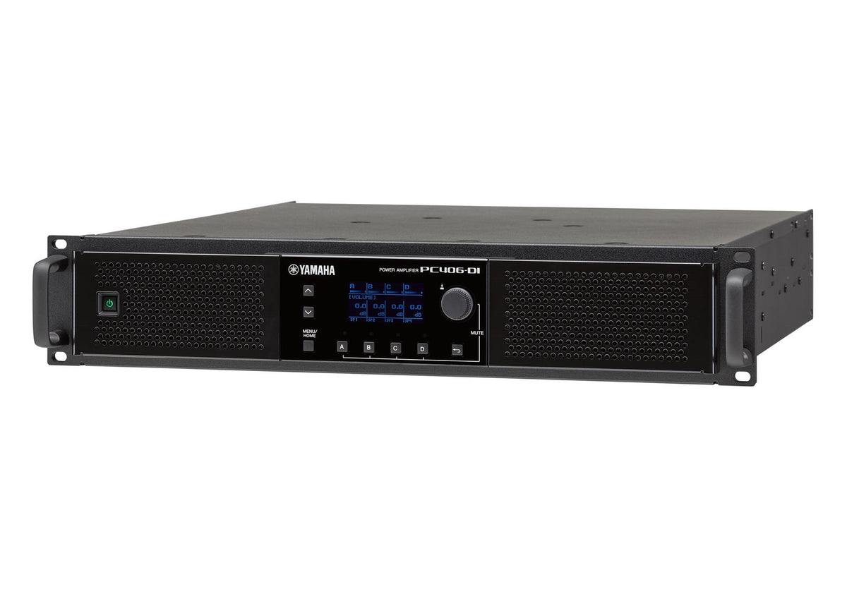 Yamaha PC406-DI Class-D Hi-Z Power Amplifier with Dante Input / Output, view 3