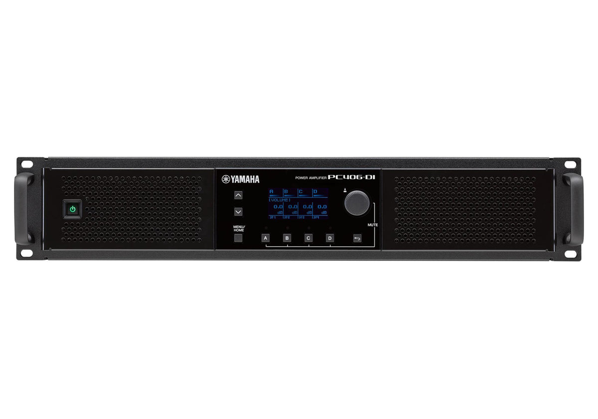 Yamaha PC406-DI Class-D Hi-Z Power Amplifier with Dante Input / Output, view 4